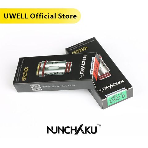 5 Packs 20 Pcs UWELL NUNCHAKU Bobine 0.25ohm/0.4ohm Pour NUNCHAKU RÉSERVOIR Cigarette Électronique Atomiseur Core ► Photo 1/6