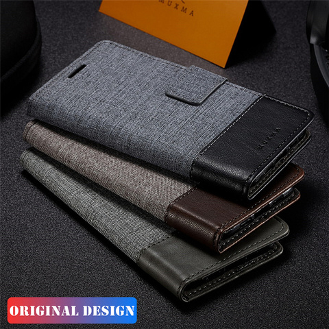 Étui en cuir tissu pour Samsung Galaxy S20 FE S10 S9 S8 Plus Ultra S10E Note 20 Ultra 10 Lite Plus 9 8 étui à rabat Coque de couverture ► Photo 1/6