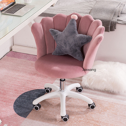 Chaise d'ordinateur pivotante, canapé Simple, pour la maison, le bureau, le dortoir, le maquillage ► Photo 1/5