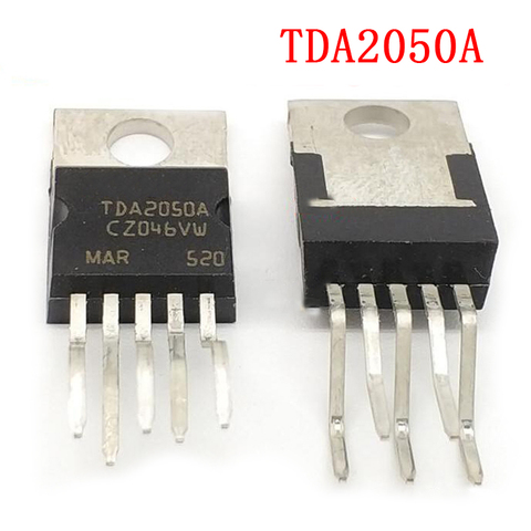 5 PIÈCES TDA2050A TO220-5 TDA2050 TO220 À-220 IC nouvelle et originale ► Photo 1/1