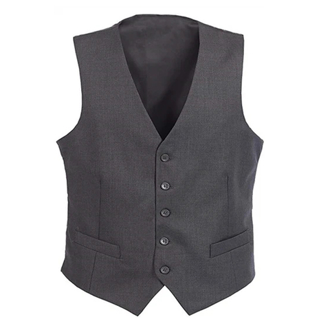 Gilet costume Homme noir tache Business Gilet veste gris bordeaux formel coupe cintrée Gilet Homme gilets pour rainuré Homme mariage ► Photo 1/5