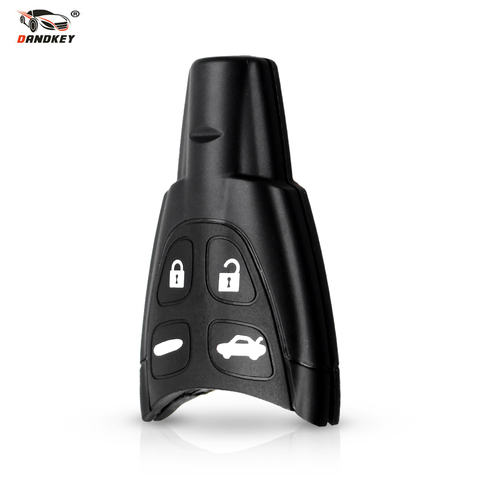 Coque de clé télécommande à 4 boutons, pour Saab 93 95 9-3 Sport Sedan Sport Combi Wagon 9-5 2003 – 2010 ► Photo 1/5