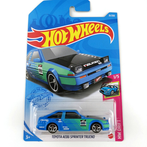 2022 voitures roues chaudes NO.1-36 TOYOTA AE86 SPRINTER TRUENO NISSAN 300ZX TWIN TURBO 1/64 métal moulé sous pression modèle voiture enfants jouets cadeau ► Photo 1/6