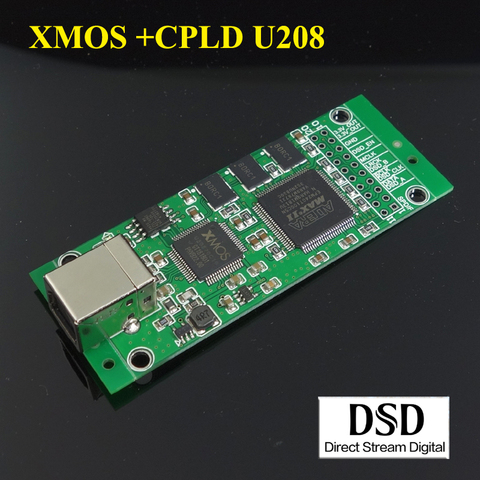 XMOS CPLD USB interface numérique xu208 Module I2S SPDIF sortie DSD256 carte décodeur pour DAC Compatible avec Amanero italien H011 ► Photo 1/6