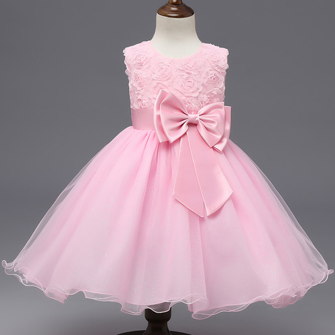 Robe de princesse fleurie pour filles, vêtements Tutu d'été pour enfants de 3 à 12 ans, pour mariage, anniversaire ► Photo 1/6