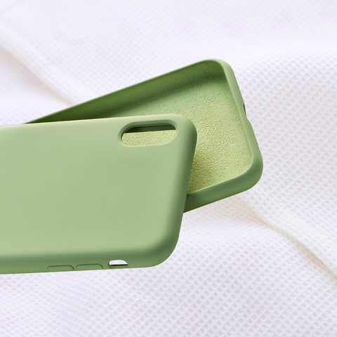 Coque de téléphone mince en Silicone liquide souple pour Apple iPhone 7 8 6 s 6 s Plus 7Plus 10 X XS Max XR housse d'origine couleur bonbon Coque Capa ► Photo 1/6