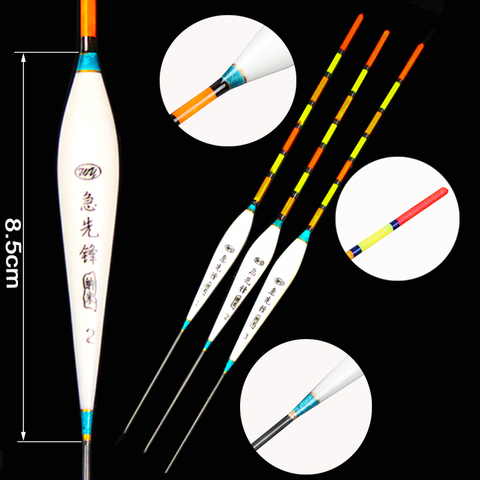 WLPFISHING – flotteur de pêche en bois Balsa, queue creuse, poissons d'eau douce, flottabilité verticale, accessoires d'été ► Photo 1/6