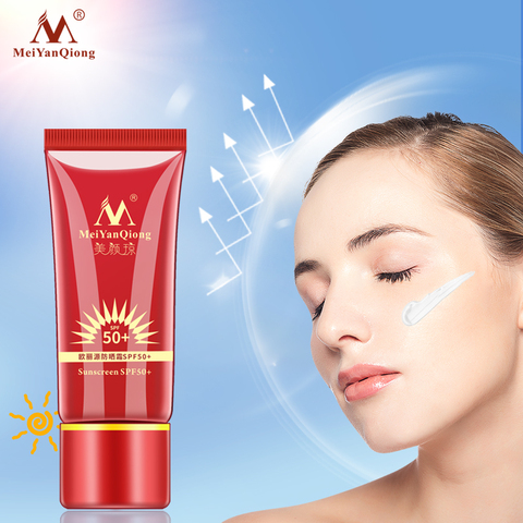 MeiYanQiong crème solaire SPF50 + blanchiment réparation crème solaire protection de la peau Anti-sensible huile-contrôle hydratant Isolation ► Photo 1/6