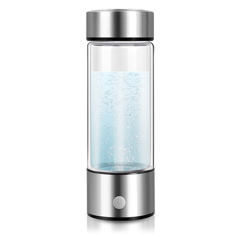 Générateur d'eau Portable Rechargeable riche en hydrogène, 420ML, bouteille d'électrolyse, bouteille d'eau Pure H2, tasse de santé ► Photo 1/4