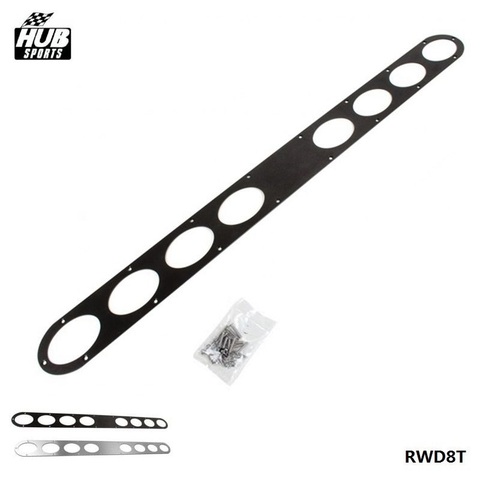 Diffuseur de pare-choc arrière Long, 1 pièce, D1 SPEC, accessoire noir/argent, Toyota ,Subaru,Porsche HU-RWD8T ► Photo 1/6