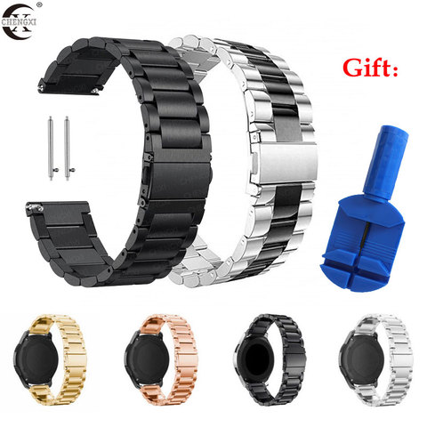 Bracelet huami amazfit gtr bip, 20mm, 22mm, pour Samsung Gear S3 s2 sport Classic, huawei gt 2 active gala, galaxy watch, 42mm 46mm ► Photo 1/6