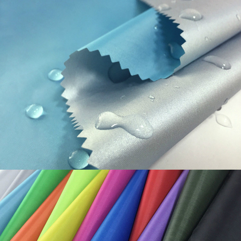 Tissu fin imperméable vert argenté pour pare-soleil de tente, matériau sac de glace, rouge, bleu, gris, blanc, noir ► Photo 1/6