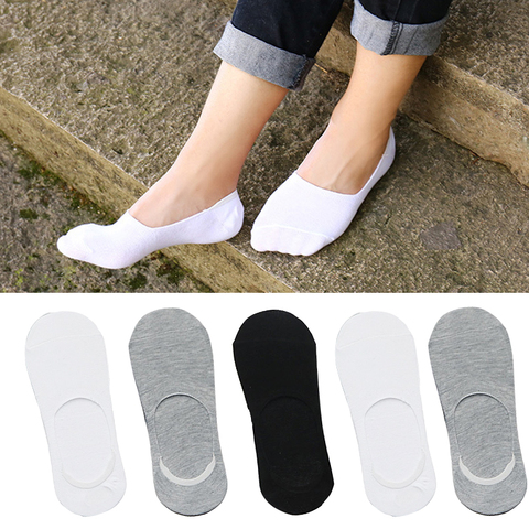 Haute qualité bateau chaussettes pour femmes fille été Style bas chaussettes invisibles coton chaussettes pantoufles Sokken Calcetines Mujer 6 pièces = 3 paire ► Photo 1/6