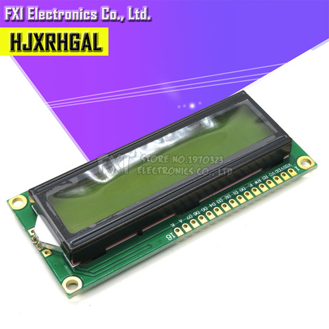 Écran vert LCD 1602 5V avec code blanc pour arduino, module LCD1602 1602, 16x2 caractères, 1 pièces ► Photo 1/2