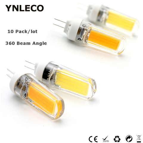 Ampoule LED G4 à intensité variable, Lampe COB de remplacement pour lustre halogène, 220V 110V 4000K, 3W, 20W, 10 paquets ► Photo 1/6