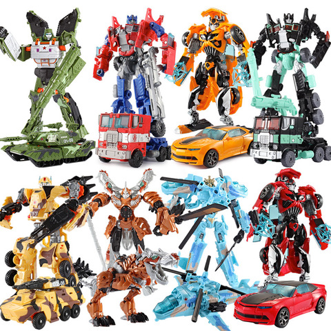 Robot de Transformation, modèle de 2022 cm, jouets d'action, jouets en plastique, meilleur cadeau éducatif pour enfants, Top vente, 19.5 ► Photo 1/6