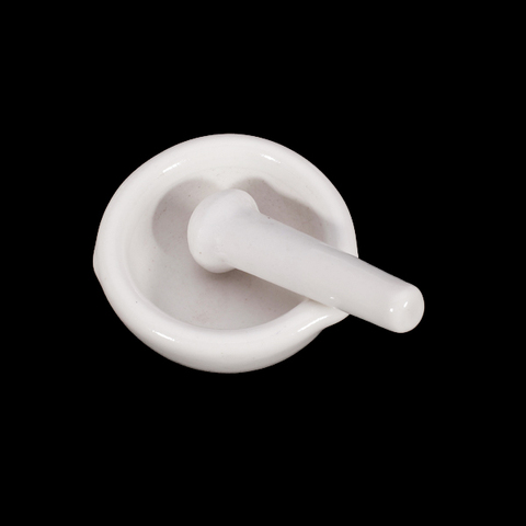 6ml porcelaine MIni mortier et pilon mélange bol de meulage ensemble de broyeur de pilules ► Photo 1/6