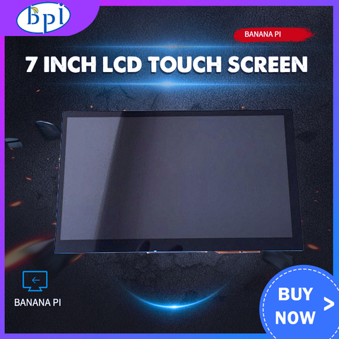 7 pouces LCD écran tactile écran tactile 800*480 Piexl banane tarte banane PI framboise Application livraison gratuite. ► Photo 1/5