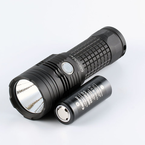 M3-C de convoi avec XHP70.2,26650 lampe de poche rechargeable, torche, avec batterie au lithium 26650 ► Photo 1/6