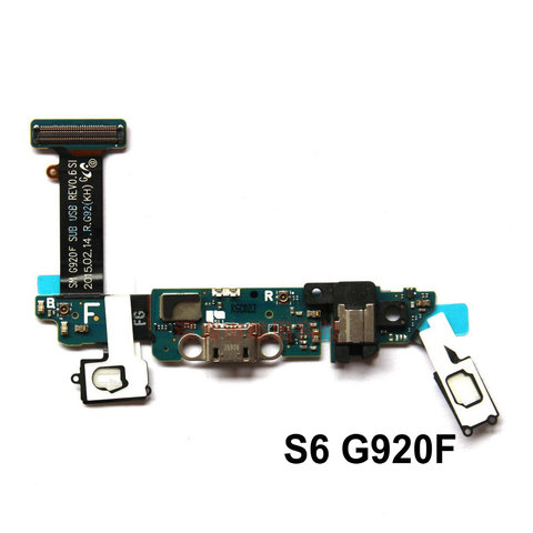 Module de Microphone + carte de Port de chargement USB, pièces de câble flexible pour Samsung S6 G920F / S6 edge G925F / S6 edge Plus G928F, nouveau ► Photo 1/2