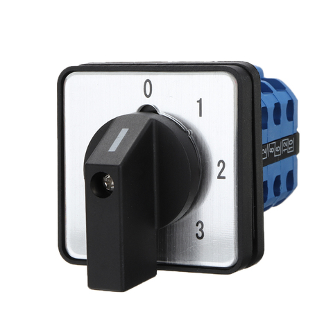 1pc LW28-20 Rotary Cam Changeover Switch 4 Positions 660V 20A Changeover Switch with Screws ► Photo 1/6