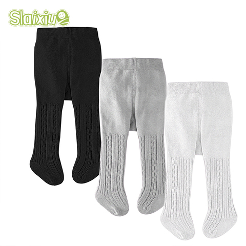 Collants pour enfants, bas de couleur unie, pour bébés filles et garçons ► Photo 1/6