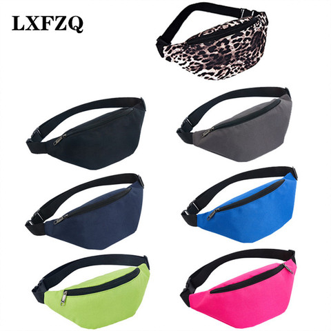 LXFZQ taille sacs nouveau sac banane femme ceinture sac taille Packs poitrine téléphone pochette Bolsa Feminina hanche sac ceinture pochette banane sac ► Photo 1/6