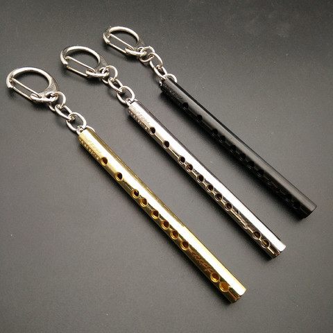 Porte-clés pour Mini Instrument Musical, accessoires pour Cosplay, accessoires pour flûte, porte-clés pendentif ► Photo 1/6