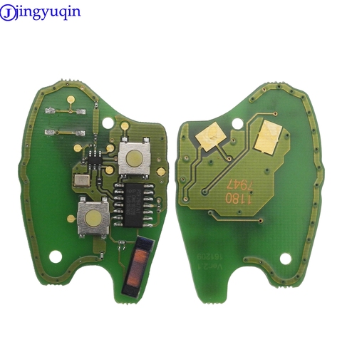 Jingyuqin 2/3BTN voiture à distance clé Circuit imprimé costume pour Renault Clio scénic Kangoo Megane PCF7946 / PCF7947 puce ► Photo 1/1