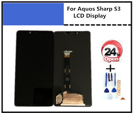 Écran tactile LCD de remplacement, 6.0 pouces, pour Aquos Sharp S3 FS8015 FS8032, 2160x1080 ► Photo 1/4