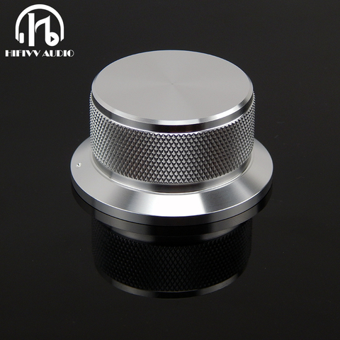 Bouton de Volume en aluminium pour haut-parleur hifi, 1 pièce, diamètre 50mm, hauteur 25mm, bouton de potentiomètre d'amplificateur ► Photo 1/6