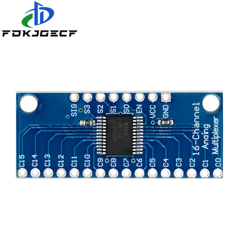 Multiplexeur numérique analogique à 16 canaux, Module de carte de dérivation pour Arduino DIY, 74HC4067 cd744067 ► Photo 1/2