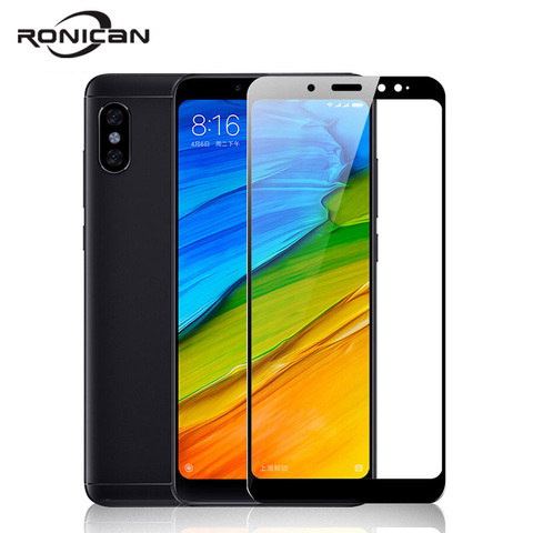 3D couverture complète verre trempé pour Xiaomi Redmi 5 Plus 4X 5A 6 6A 7 7A Film de protection d'écran pour Redmi Note 5 Pro Note 7 Pro ► Photo 1/6