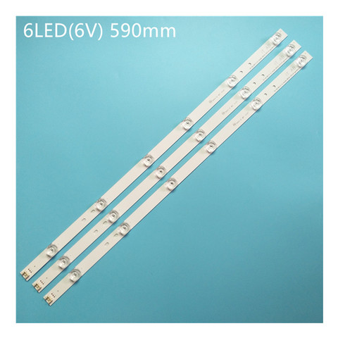 100% nouveau LED bande de rétro-éclairage 6 lampe pour LG 32 