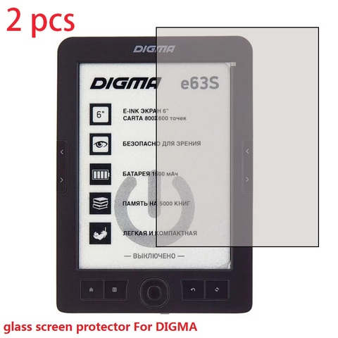 Protecteur d'écran en verre, 6 pouces, 2 pièces, pour DIGMA E63S E63W R63W R63S E61M s683G E654 r61M R68B R656 e60C E68B E656 e633 r654 ► Photo 1/1