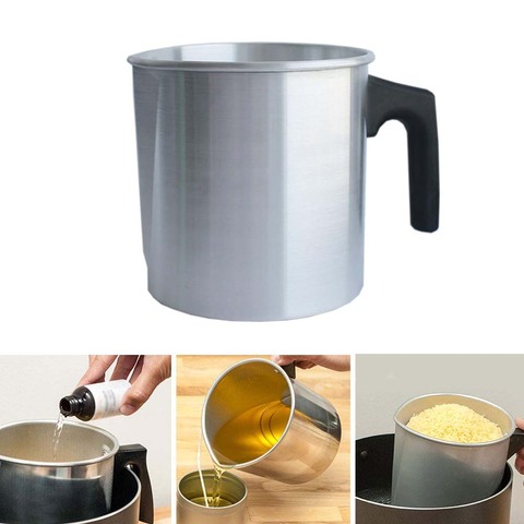 Ensemble d'outils à main pour fabrication de bougies, Pot de fusion de cire, tasse de fusion de cire, Pot de fabrication de bougies, bougie à bricoler soi-même ► Photo 1/6