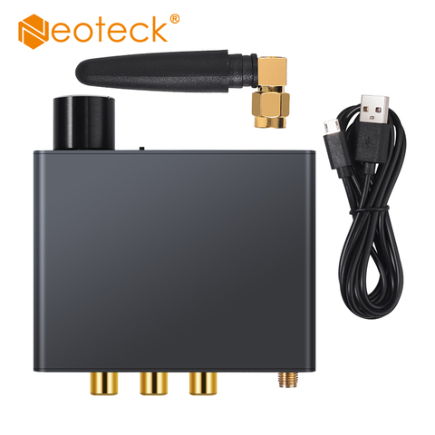 Neoteck 192Khz DAC avec amplificateur de casque Bluetooth V5.0 prend en charge AptX AAC SBC convertisseur numérique-analogique à faible latence DAC ► Photo 1/6