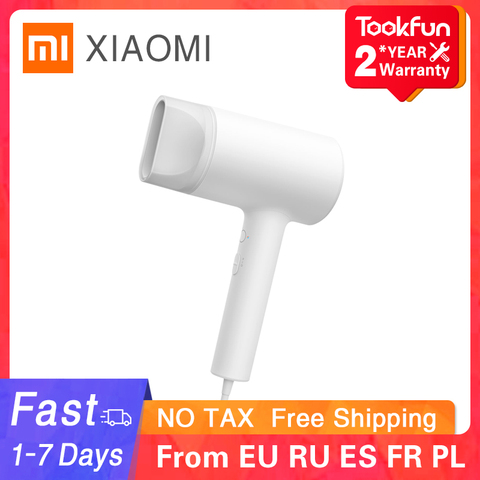 XIAOMI MIJIA eau ion sèche-cheveux maison 1800W Nanoe soins des cheveux Anion professionnel séchage rapide Portable voyage coup sèche-cheveux diffuseur ► Photo 1/6