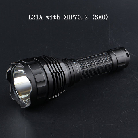 Lampe de poche convexe L21A avec CREE XHP70.2 LED, 21700 ► Photo 1/4