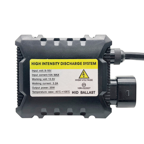 Ballast au xénon Hid 55W, 1 pièce, bloc d'allumage électronique 55w, Ballast mince numérique pour kit HID Xenon H7 H4 H1 H3 H11 12V ► Photo 1/6