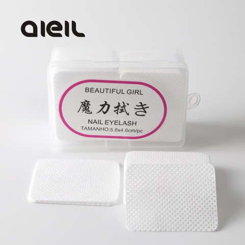 Lingettes de bain pour enlever le vernis à ongles, 180/300/540 pièces, tampon nettoyant, en coton, pour Gel de manucure, outils d'art des ongles ► Photo 1/6