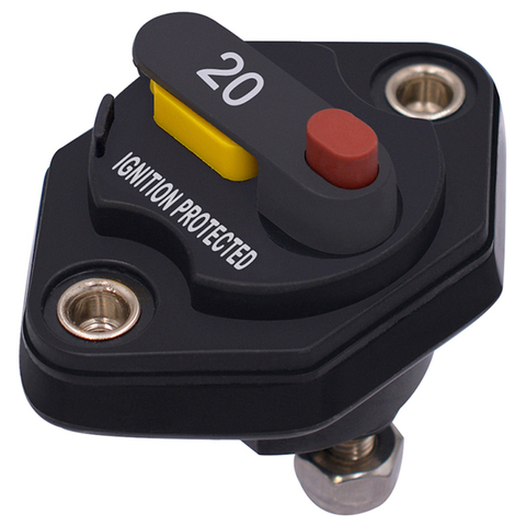 20-50 ampères en ligne RV voiture disjoncteur automatique remise manuelle porte-fusible partie Mini Anl porte-fusible pièces de Modification de voiture ► Photo 1/6