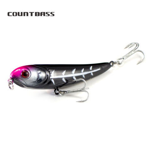 1 pc appâts durs Topwater 70mm 5.8g, leurres de pêche en eau douce crayon, Wobblers, prise ► Photo 1/6