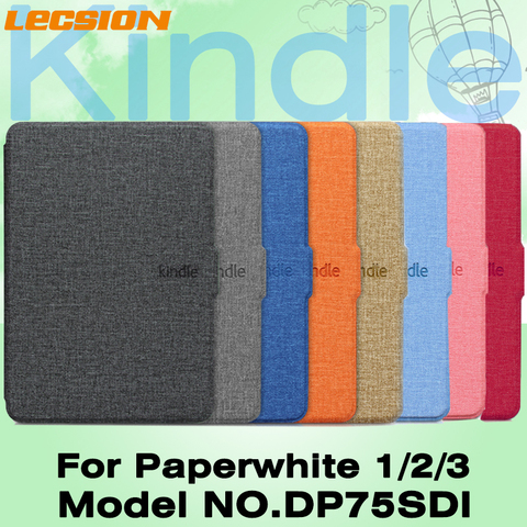 E-Book Housse De Protection Pour Kindle Paperwhite 3 2 1 DP75SDI 5th 6th 7th génération 2012/2013/2015/2017 libération Funda Capa ► Photo 1/6