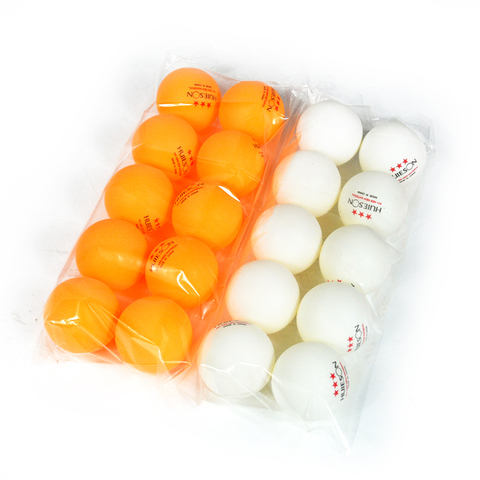 Huieson – balles de Tennis de Table 3 étoiles en plastique ABS, balles de Ping-Pong de 2.8g et de plus de mm pour l'entraînement ► Photo 1/6