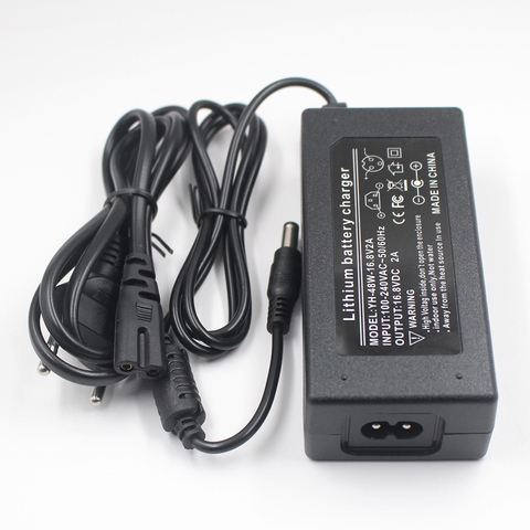 Chargeur intelligent, Standard, pour batterie Lithium-ion série 4 16.8, 16.8V, 1a, 2a, 3a, 18650 V ► Photo 1/6