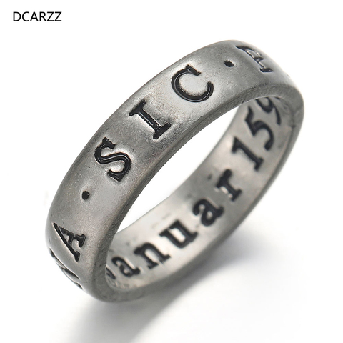 DCARZZ le dernier d'entre nous anneaux Nathan Drake bague délicate Uncharted jeu de pâques Punk gothique bijoux fête initiale bague femmes cadeau ► Photo 1/5