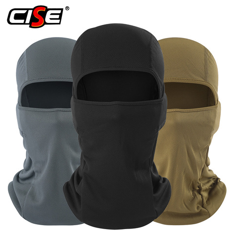 Respirant Moto cagoule masque intégral couverture coupe-vent Moto Motocross cyclisme Ski motard Snowboard casque doublure hommes femmes ► Photo 1/6