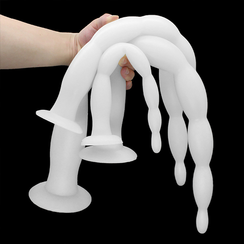 Plug de perles anales de 60cm de Long, masseur de Prostate masculin, dilatateur d'anus, Plug Anal pour hommes et femmes, masturbation, jouets sexuels ► Photo 1/6