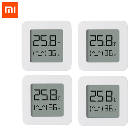 XIAOMI Mijia Bluetooth thermomètre 2 sans fil maison intelligente électrique numérique hygromètre thermomètre travail avec Mijia APP maison intelligente ► Photo 1/6